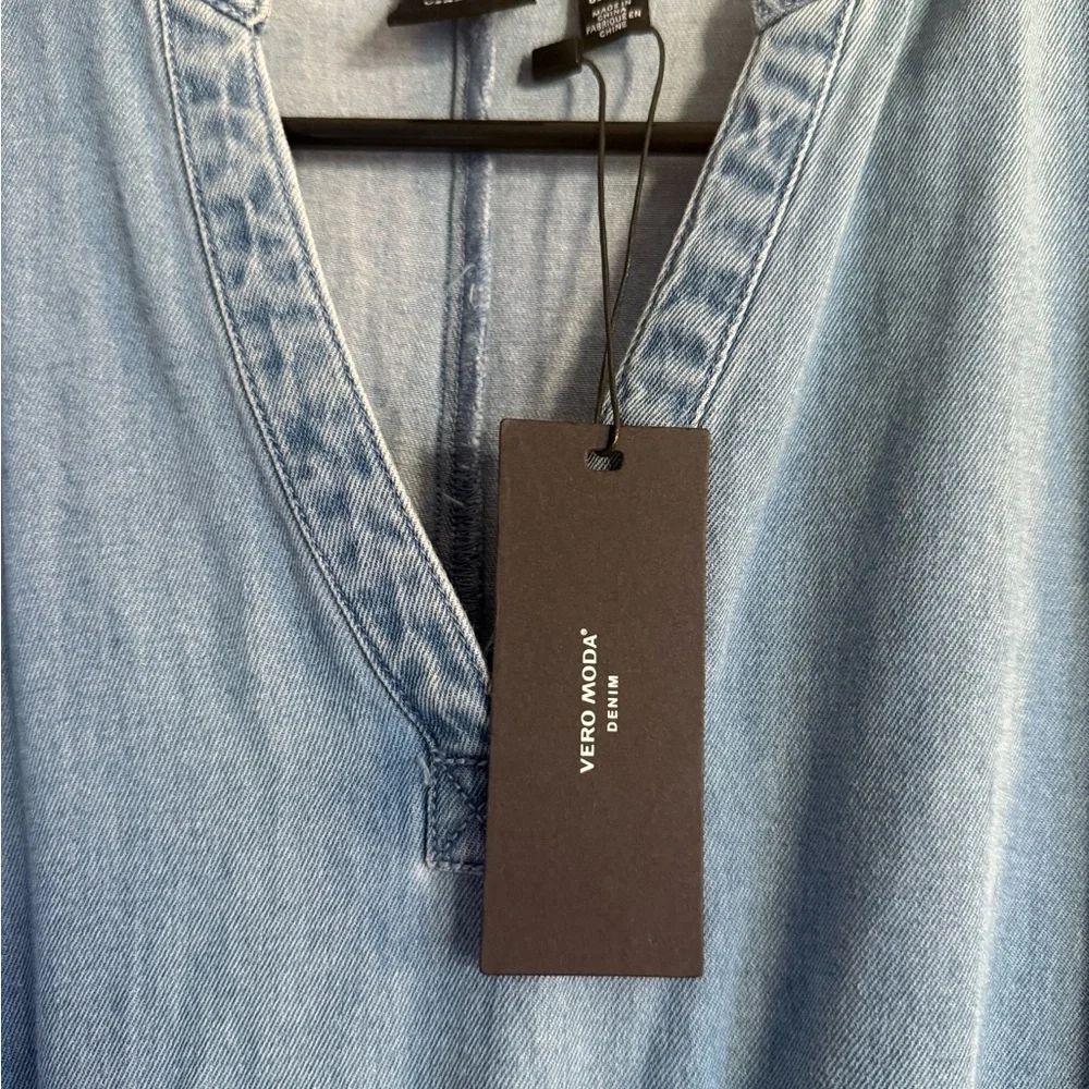 Vero Moda Light Blue Maxi Dress - Picture 6 of 8